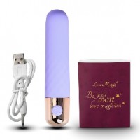 Vibrator 3.8 Inches Silicone 10-Speed Rechargeable LAVENDAR